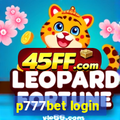 p777bet login